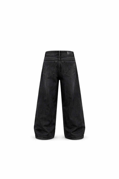 Classic Black Baggy Jeans – Relaxed Street Fit