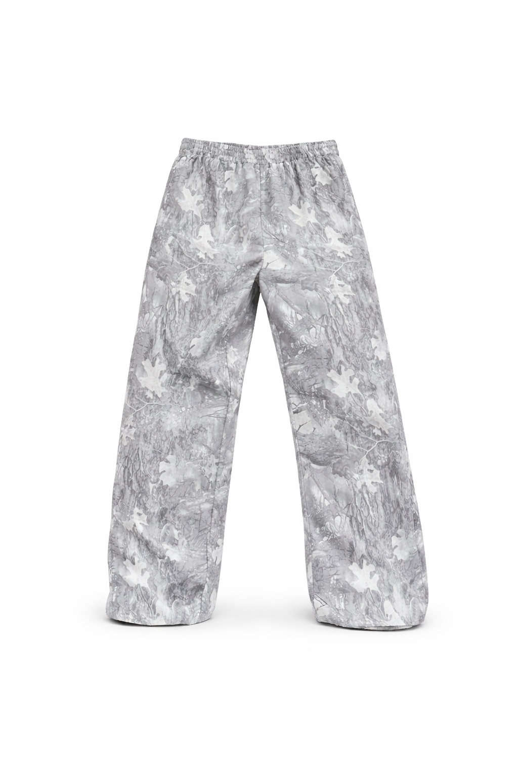 Grey Leaf Baggy Sweatpants – Stand Out in Comfort