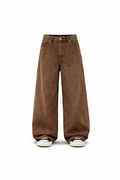 Brown Baggy Jeans – Relaxed Fit