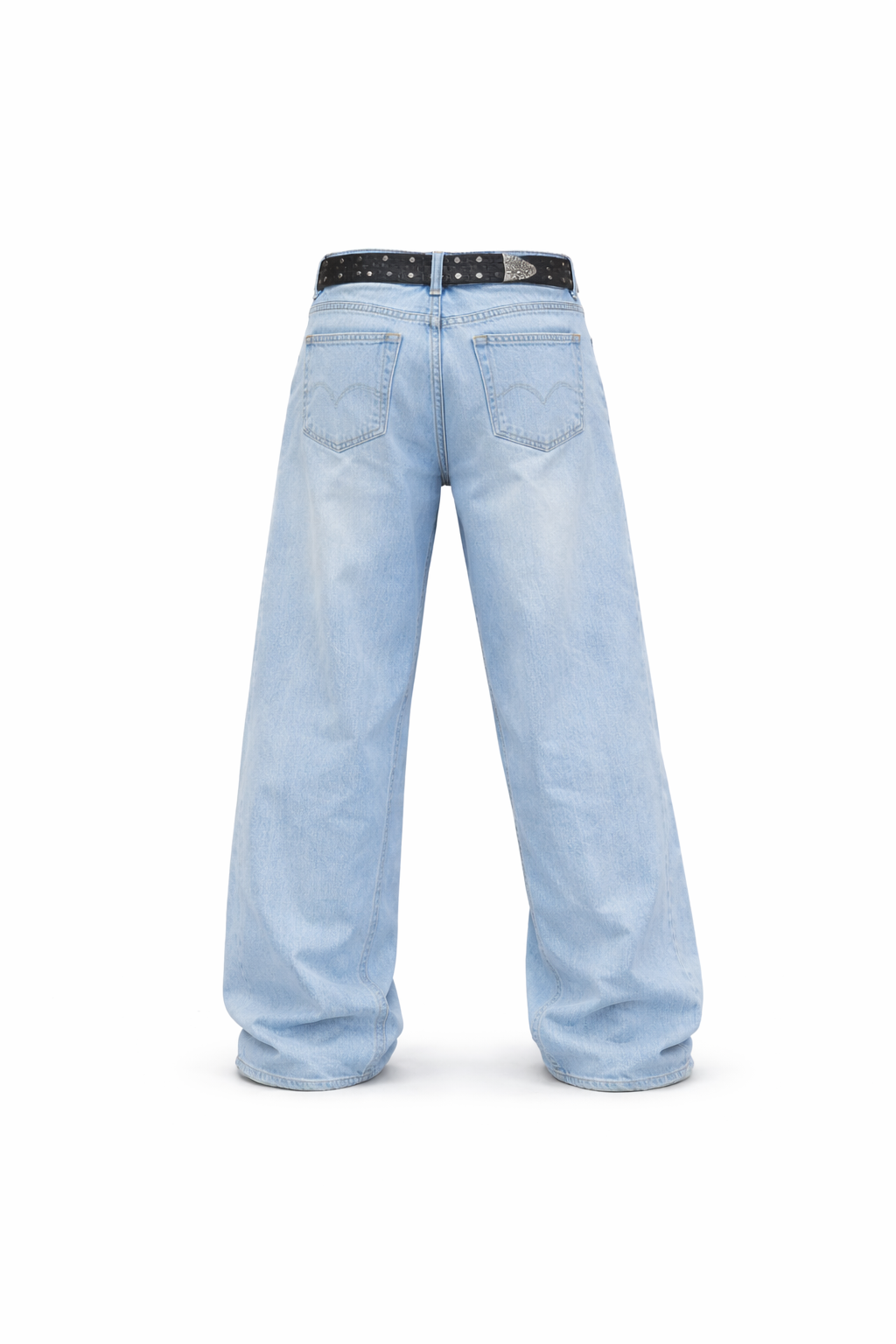 Light Blue Baggy Jeans – Relaxed Vintage Fit