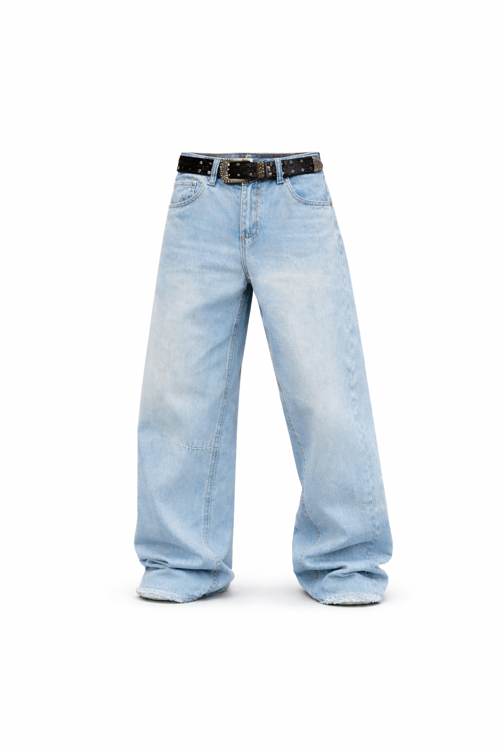 Light Blue Baggy Jeans – Relaxed Vintage Fit